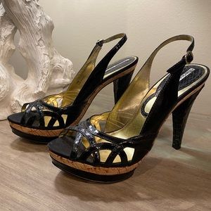 Charles David platform heels